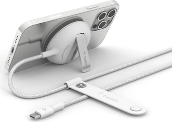 Belkin BoostCharge Pro магнітна бездротова Ladepad з Magsafe (15W) white