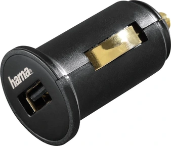 Hama автомобільна зарядка 2.4A black