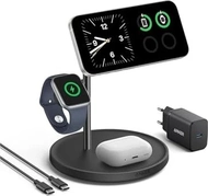 Anker MagGo бездротова зарядна станція (3-в-1 Stand) black