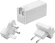 ASUS AC100-02, 3-port, GaN Charger, 100W, white