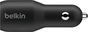 Belkin BoostCharge Dual USB-C автомобільна зарядка 36W black