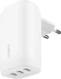 Belkin BoostCharge USB-C charger з three connectors and PPS (67W) white