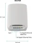 Netgear Orbi Wi-Fi 6, 760 series, AX5400, RBK763S, Router and 2x satellite set, 3er-Bundle